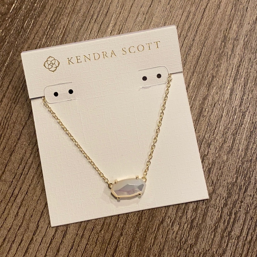 New! Kendra Scott ‘Ever’ Mother of Pearl Pendant Necklace